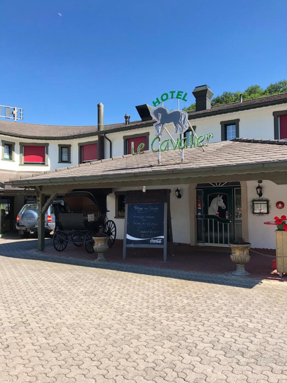 Hotel Le Cavalier à Soyhières Extérieur photo